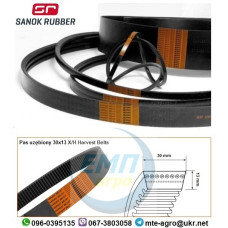 Ремінь 30x13-1680 01145202 / 01145331 / 0114 5724 / 1560245 Harvest Belts (Польща) зубч. DF